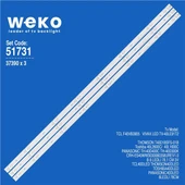 Panasonic TH-40D300K 40'' 3 Adet Tv Led Bar ( Tvnizin içindeki led barla aynısı olduğunu görmeden almayınız. Led bar ürünlerinde paket açıldığında iade kabul edilmemektedir. ) thumbnail 1