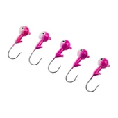 Jighead - Zoka - Kurşunlu Olta İğnesi - (XH-A 02) - Pembe Beyaz - 21 Gr - 5 Adet thumbnail 1