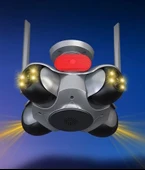 IO-781 4 Kameralı  Wifi 16MP Akıllı Gece Görüşlü Sesli Kamera Türkçe Uzaktan İzleme Sirenli thumbnail 2