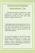 Herbal Palace 15 Günlük Detoks Programı Detoks Çay & Sıvı Ekstrakt thumbnail 4