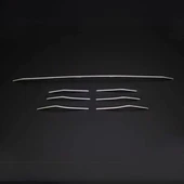 Mercedes E Class W213 Arka Tampon Eşiği - Krom | 2016 ve Sonrası - 1