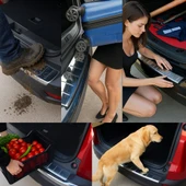 Opel Mokka Arka Tampon Eşiği - Krom Taşlı | 2012-2019 Arası - 4