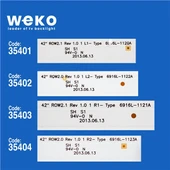 Panasonic TX-L42BL6B 42'' İnç 10 Adet Tv Led Bar ( Tvnizin içindeki led barla aynısı olduğunu görmeden almayınız. Led bar ürünlerinde paket açıldığında iade kabul edilmemektedir. ) thumbnail 2