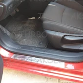 VW Transporter T5 Arka Tampon Eşiği - Krom Siyah | 2003-2014 Arası - 2