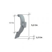 Korniş Stor Perde Zebra Montaj Aparatı Dar Kasa 3,5 Cm 10 Adet - 2