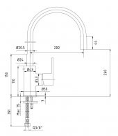 Eca Nita Esnek Uçlu Eviye Mutfak Evye Bataryası Kırmızı 102118112 - 2