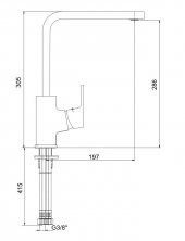 Eca Tiera Eviye Mutfak Bataryası- Krom Kırmızı 103318065 - 2