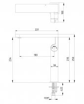 Eca Icon Yüksek Tip Lavabo Bataryası 102188044h - 2