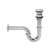 Yak U Borulu Süzgeçli Sabit Kapaklı Lavabo Sifonu 102119058 - 1