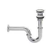 Yak U Borulu Süzgeçli Sabit Kapaklı Lavabo Sifonu 102119058 - 1
