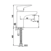 Ar Fia Lavabo Bataryası Mat Siyah 103508962 - 2