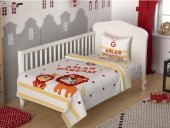 Taç Lisanslı Galatasaray Aslan Parçası Baby Bebek Pike Takımı - 1
