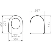Vitra Nest QuantumFlush Slim Soft Klozet Kapağı - 7