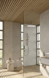 Eca İnce Tavandan Duş Başlığı Yuvarlak (30 cm) 102145014 - 3