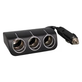 Olesson 1521 12-24V 120W 80 CM Kablolu 3'LÜ Araç Çakmak Çoklayıcı thumbnail 2