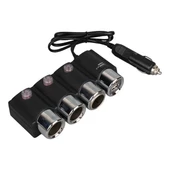 Olesson 1508 12-24V Çift USB Girişli 120W 80cm Kablolu 3'lü Araç Çakmak Çoklayıcı - 5
