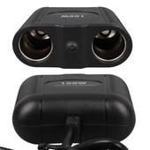 Olesson 1642 12-24V 100W 70cm Kablolu 2'li Araç Çakmak Çoklayıcı thumbnail 4