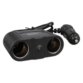 Olesson 1642 12-24V 100W 70cm Kablolu 2'li Araç Çakmak Çoklayıcı thumbnail 2