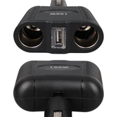Olesson 1646 12-24V Tek USB Girişli 100W Çiftli Araç Çakmak Çoklayıcı - 4