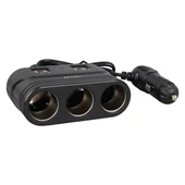 Olesson 1678 12-24V 4 USB Girişli 120W 80cm Kablolu 3'lü Araç Çakmak Çoklayıcı thumbnail 2