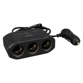 Olesson 2012 12-24V Çift TYPE-C - Tek USB Girişli 120W 80cm Kablolu 3'LÜ Araç Çakmak Çoklayıcı thumbnail 2