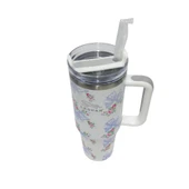 Cooker YK1549 Pipetli 1,2 lt Çelik Bardak Termos Beyaz - 2