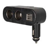 Olesson 1652 12-24V Çift USB Girişli 100W 2'li Araç Çakmak Çoklayıcı thumbnail 3