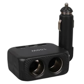 Olesson 1655 12-24V TYPE-C + Çift USB-A Girişli 100W 2'li Araç Çakmak Çoklayıcı thumbnail 2