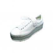 Janestt Kadın Hakiki Deri Sneaker Ayakkabı  116-440 BEYAZ - 1