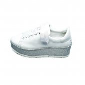 Janestt Kadın Hakiki Deri Sneaker Ayakkabı  116-440 BEYAZ - 2