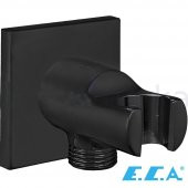 Eca Duş Çıkış Dirseği Mat Siyah 102199603C1 - 1