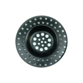 FKN Siyah Eviye - Lavabo Gider Süzgeci ve Seyyar Süzgeç Çöp Tıkacı - 3