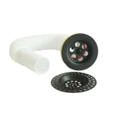 Siyah Lavabo Süzgeci ve Seyyar Süzgeç Çöp Tıkacı thumbnail 2