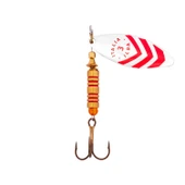 Alabalık Turna Döner Olta Kaşık - Ilba Sergente 60113 - Gümüş/Kırmızı - No:3 - 2