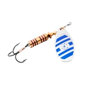 Alabalık Turna Döner Olta Kaşık - Ilba Zebra 21124 - Gümüş/Mavi - No:4 - 1
