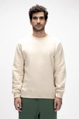 Bad Bear Wındy Bej Crewneck Erkek Baskılı Sweatshirt - 1
