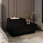 Kayra KMD002 LED Işıklı Komodin – 2 Çekmeceli Modern Tasarım thumbnail 1