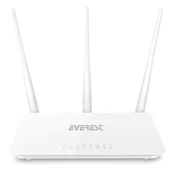 Everest EWR-F303 2.4 Ghz 300 Mbps 4 Port Kablosuz Router - 2