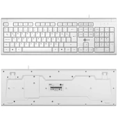 Lenovo Lecoo KB101 USB Kablolu Beyaz TÜRKÇE Q Klavye - 1