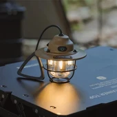 PowerMaster PM-25439 Nostaljik 3 Filament 6 Smd Kamp Çadır Lambası Ampul 1200mAh TYPE-C thumbnail 3