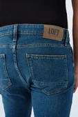 Loft Justin Dante Green Wash Erkek Jean Pantolon LF2037021 - 5