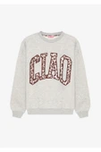 Quzu Nakış Detaylı Kadın Sweatshirt 26KSWT00855 - 8