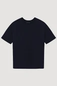 Quzu Bisiklet Yaka Düz Kadın T-shirt 25YTSH00186 - 1