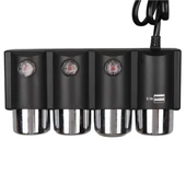Olesson 1508 12-24V Çift USB Girişli 120W 80cm Kablolu 3'lü Araç Çakmak Çoklayıcı thumbnail 3