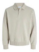 Jack Jones Bradley Polo Yaka Relax Fit  Erkek Sweat 12278586 - 5