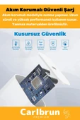 Macbook İphone Tüm Serilere Uyumlu 35w 15 16 17 Plus Pro Type C Kablolu Hızlı Şarj Seti Adaptör - 4