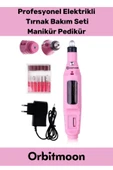 Profesyonel Seri 9v Elektrikli 6 Başlıklı Bakım Törpü Tırnak Ayak Nasır Mantar Manikür Pedikür Seti thumbnail 1