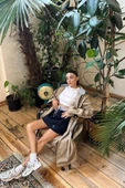 Quzu Çizgili Detaylı Etek 26KETK00780 - 1