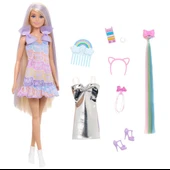 Barbie Upuzun Muhteşem Saçlı Bebek Saç Tasarım Oyun Seti JCT72 thumbnail 1