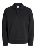 Jack Jones Bradley Polo Yaka Relax Fit  Erkek Sweat 12278586 thumbnail 6